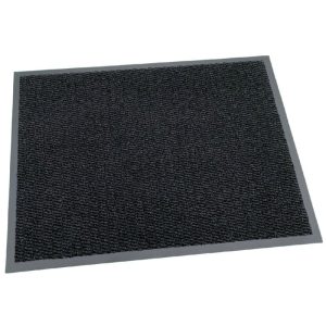 Clean Carpet smudsmåtte 7 mm x 120x180 cm sort/grå