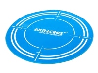 AKRacing Race ahead - Gulvmåtte - rund - 99.5 cm - blå