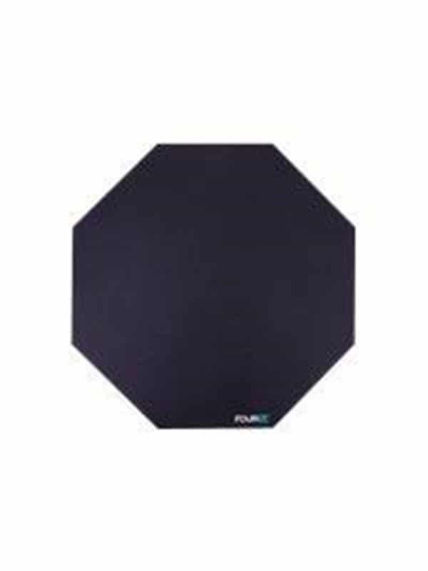 Fourze floor mat - octagonal - black