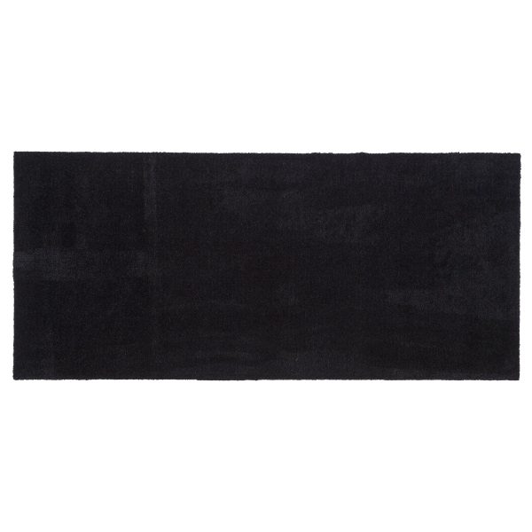 GULVMÅTTE 67 x 150 CM - UNI COLOUR/BLACK - Sort / 150x67x0,7